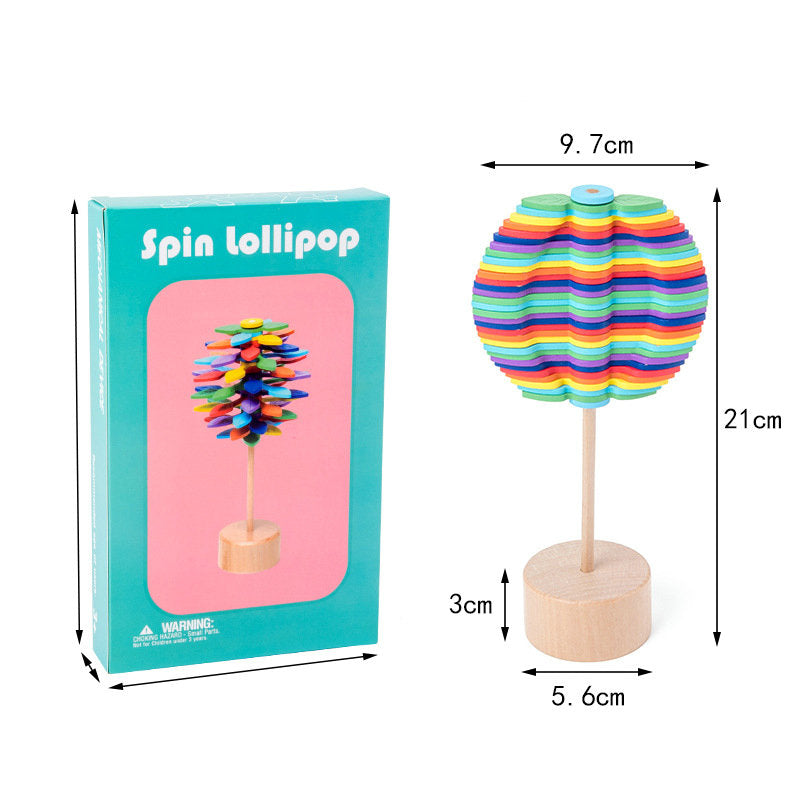Drehspaß Lollipop – Entspannendes Anti-Stress-Spielzeug