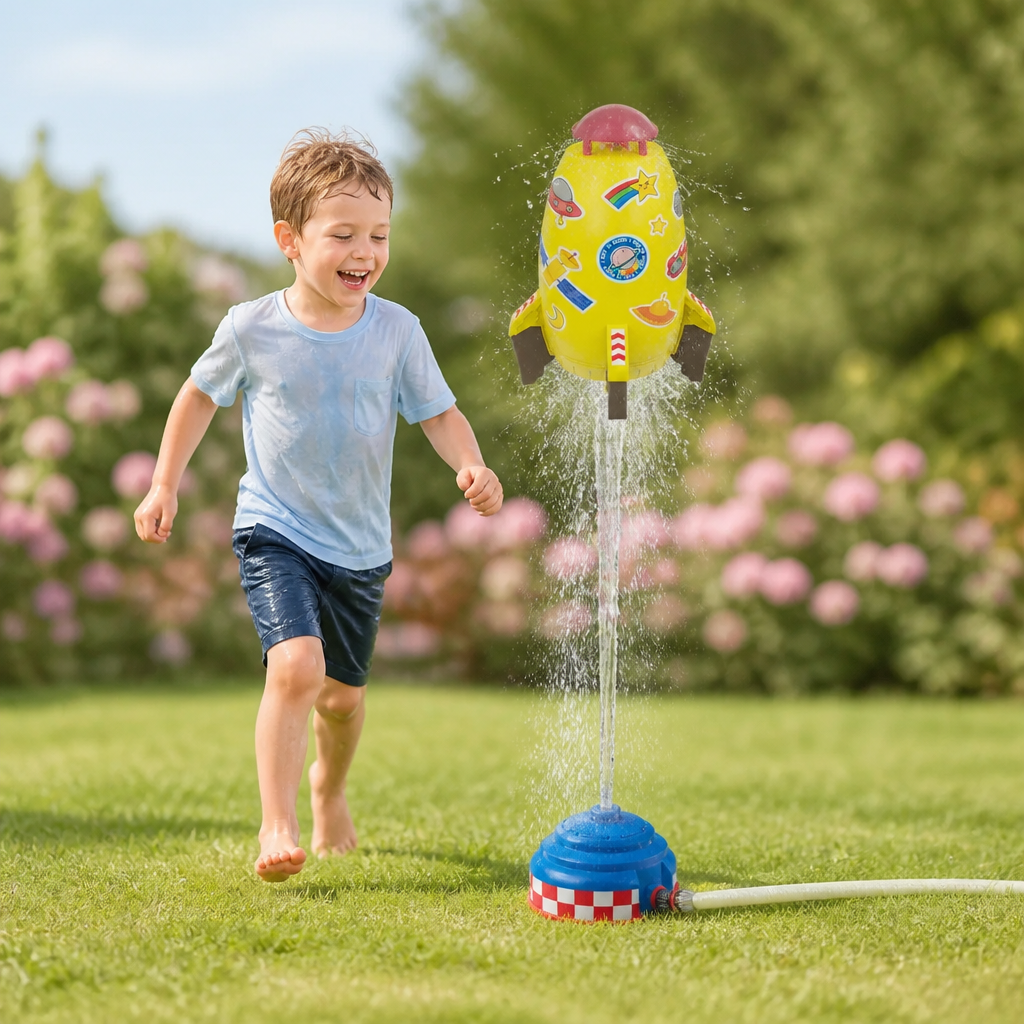 Raketen Wassersprinkler Spielzeug für Kinder