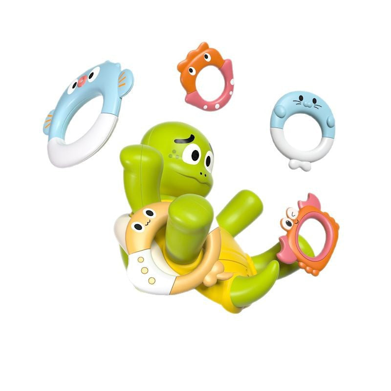 Schildkröten Badespielzeug – Wassersprinkler mit Fontänen-Effekt für Babys & Kleinkinder