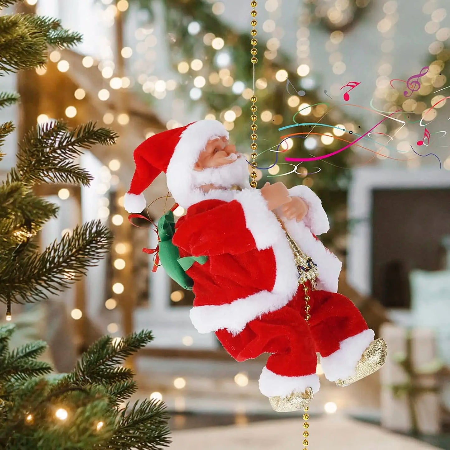Kletternder Weihnachtsmann Spielzeug