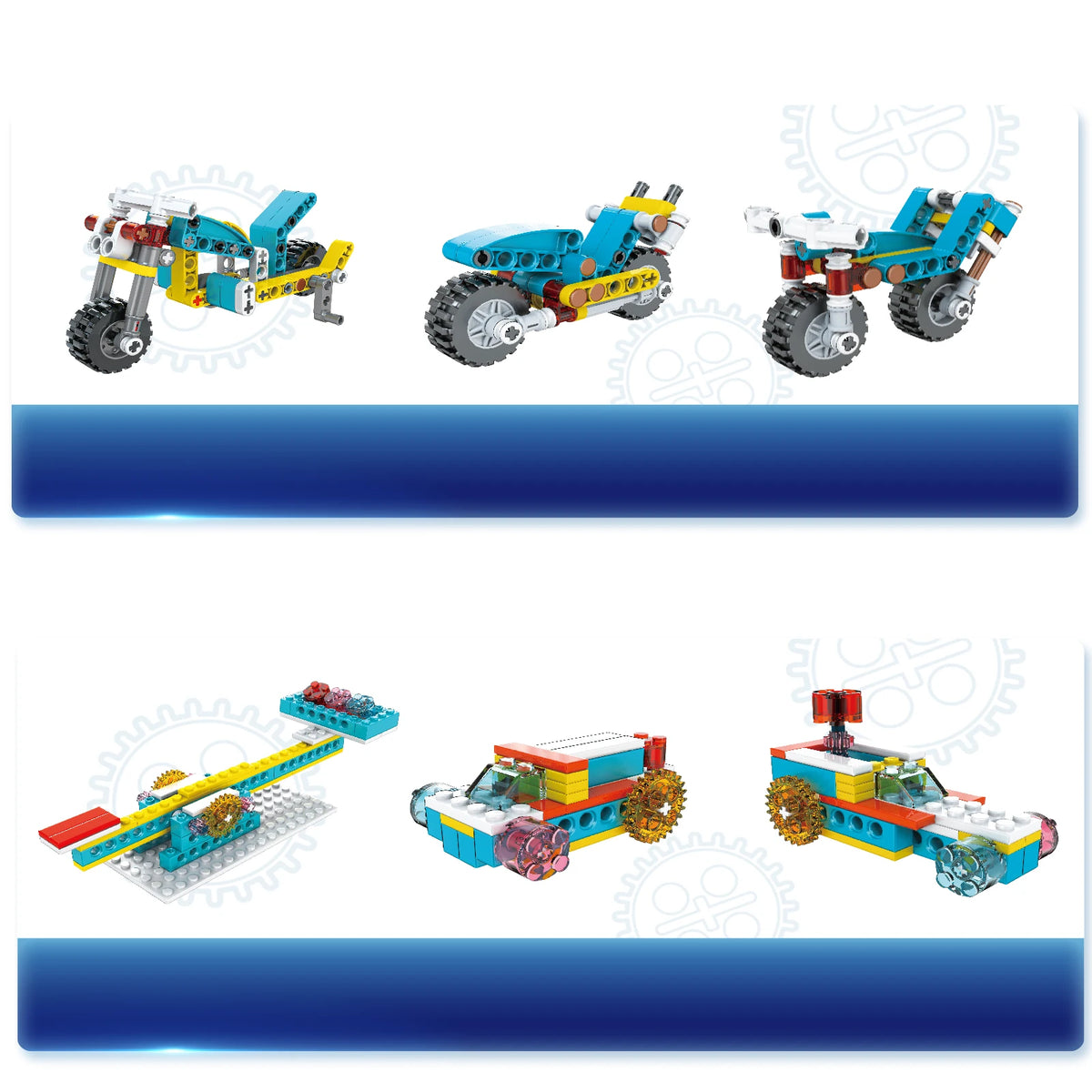 3in1 Wissenschaft und Technik Baustein Spielset