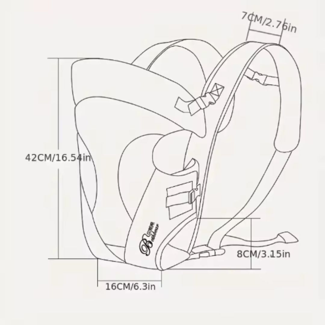 Babytrage Ergonomisch – Komfortable Bauch- und Rückentrage