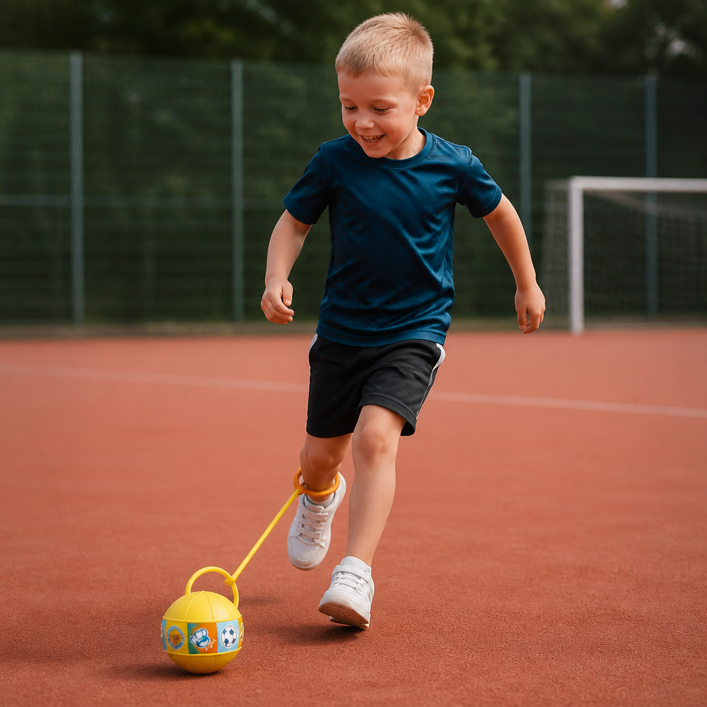 Interaktives Skip-Ball-Knöchelspielzeug für Kinder