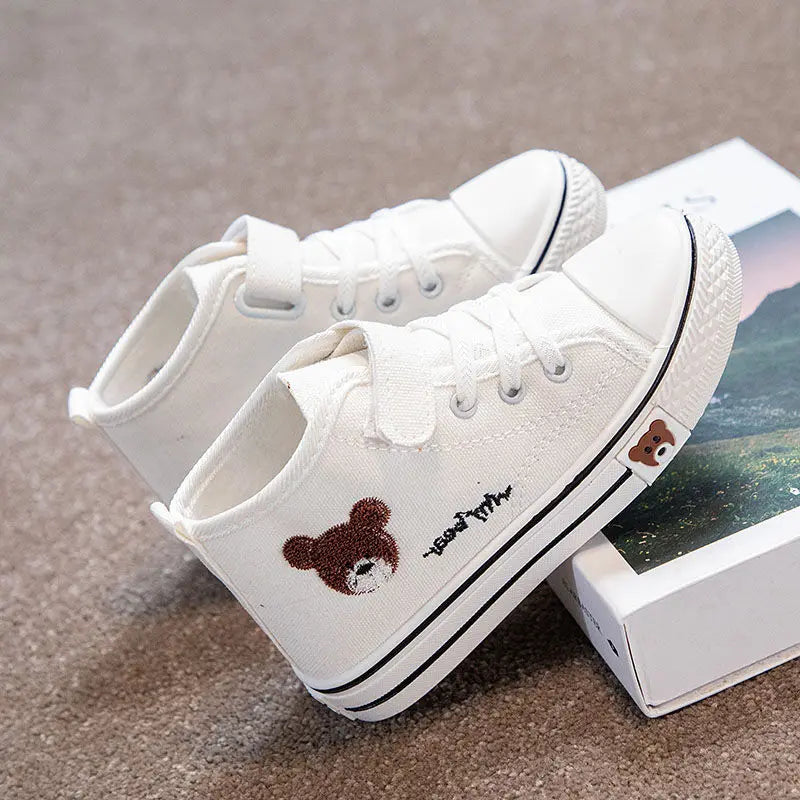 Atmungsaktive Kinder Turnschuhe mit Bärenmotiv – Bequem und Luftig