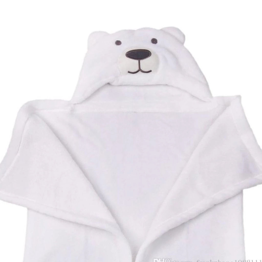 Baby Badetuch mit Kapuze – Weiches und Flauschiges Handtuch
