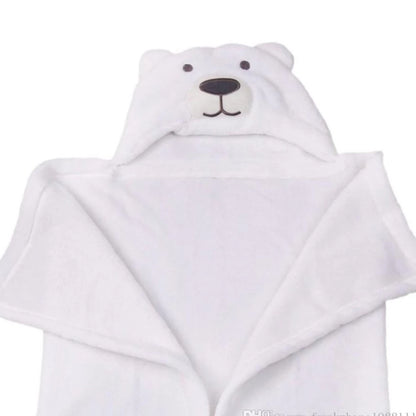 Baby Badetuch mit Kapuze – Weiches und Flauschiges Handtuch