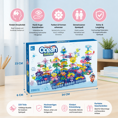 Kinder Blumengarten Steckspiel – Kreatives Bauset