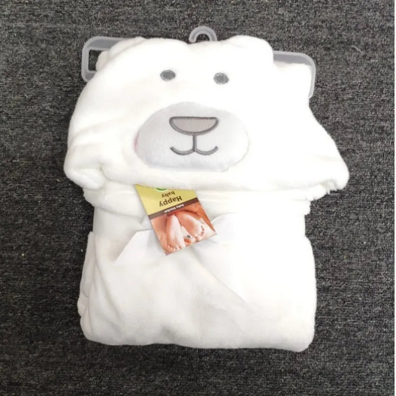 Baby Badetuch mit Kapuze – Weiches und Flauschiges Handtuch