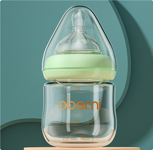 Babyflasche mit Weichem Sauger – BPA-freie Anti-Kolik Flasche für Neugeborene