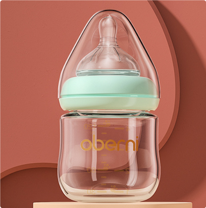 Babyflasche mit Weichem Sauger – BPA-freie Anti-Kolik Flasche für Neugeborene