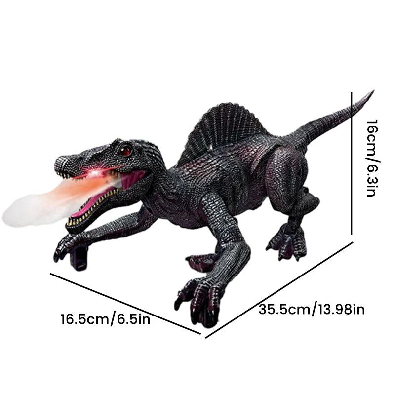 Fernsteuerbarer Dinosaurier mit Nebelspray-Funktion