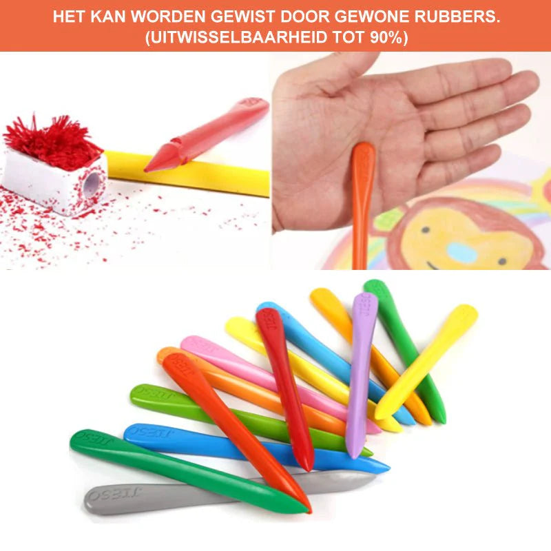 Umweltfreundliche Bunte Wachsmalstifte