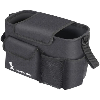 Praktische Stroller Tasche für Kinderwagen – Organizer mit Schultergurt und Fächern