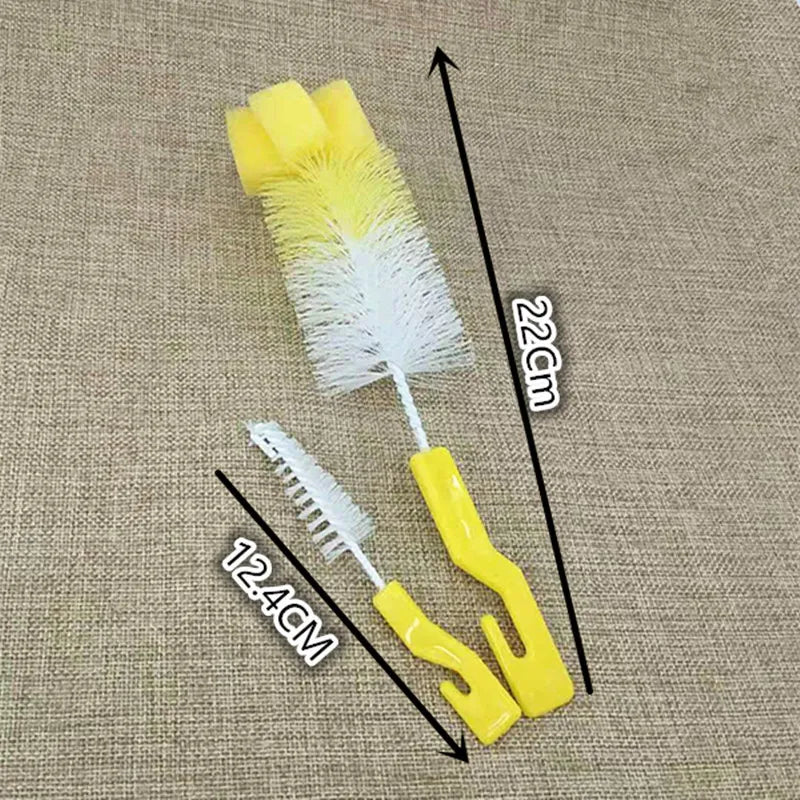 Flaschenreiniger Set für Babys – Reinigungsbürste für Flaschen und Sauger