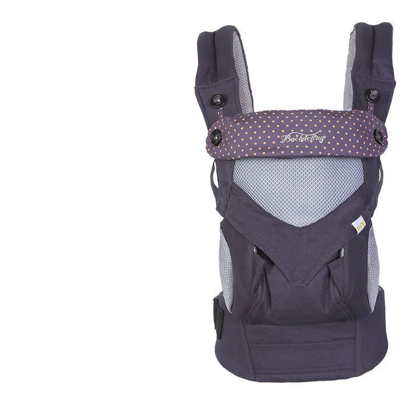 Babytrage Ergonomisch – Verstellbare Bauchtrage mit Sitzstütze