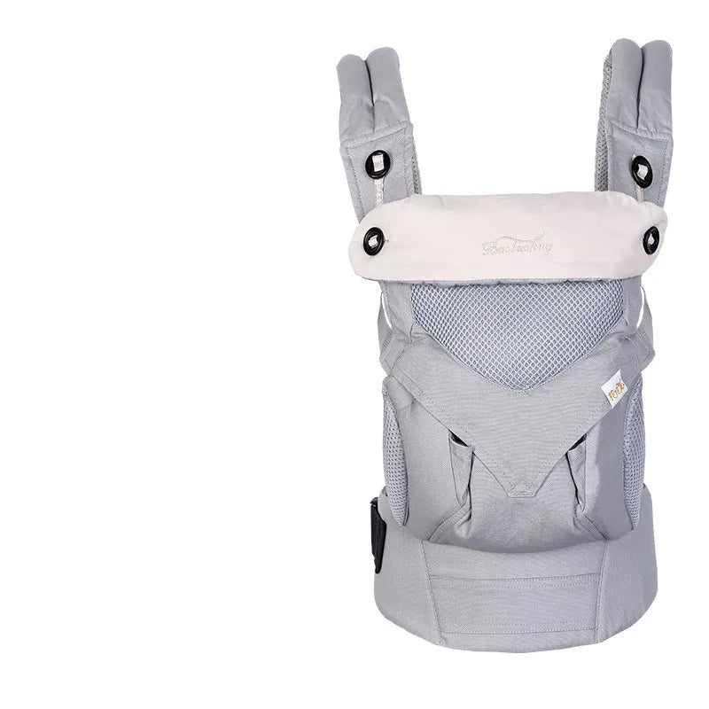 Babytrage Ergonomisch – Verstellbare Bauchtrage mit Sitzstütze