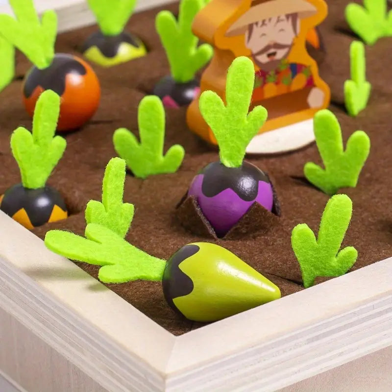 Montessori Filzfarm Spielzeug