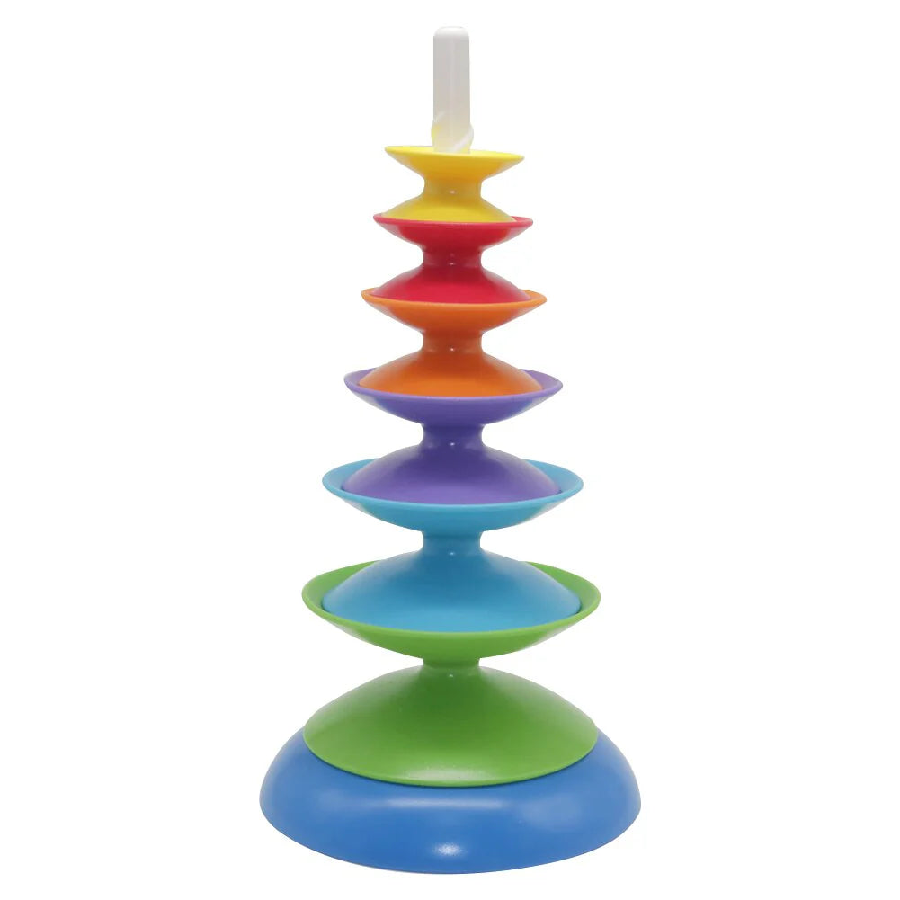 Spielspaß In Die Höhe – Diabolo-Stapelturm