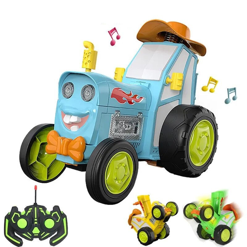 Stunt-Action mit diesem Star - RC-Traktor