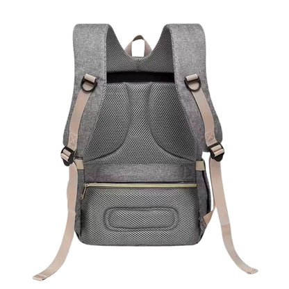 Wickelrucksack mit USB-Anschluss – Baby Rucksack mit Flaschenwärmer & Ladefunktion