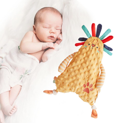 Baby Schmusetuch – Weiches Kuscheltier für Neugeborene & Kleinkinder