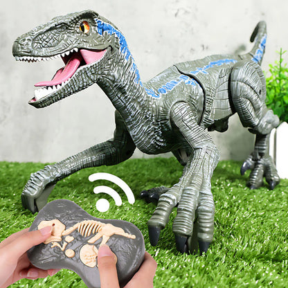 Fernsteuerbarer Dinosaurier mit Nebelspray-Funktion