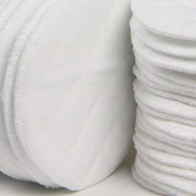 Wiederverwendbare Stilleinlagen aus Baumwolle – Waschbare Brustpads für Stillende