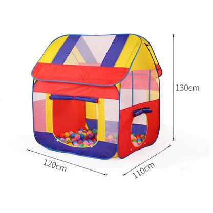 Buntes Kinder-Spielzelt – Farbiger Ballpool für Indoor- und Outdoor-Spaß