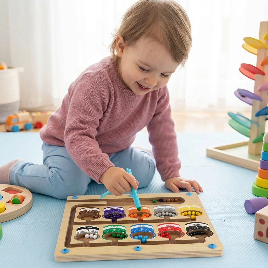 Montessori Magnetlabyrinth