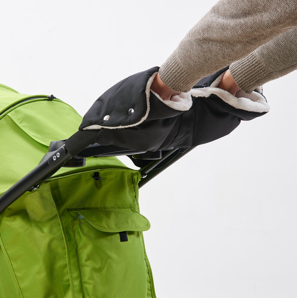 Kuscheliger Handwärmer für Kinderwagen