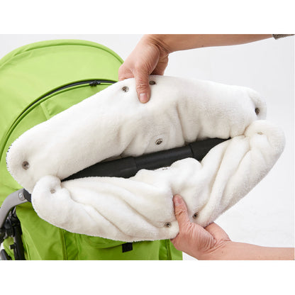 Kuscheliger Handwärmer für Kinderwagen