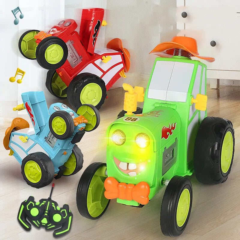 Stunt-Action mit diesem Star - RC-Traktor