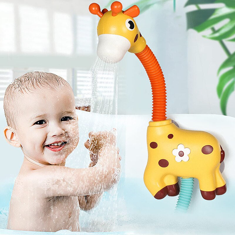 Badespaß Giraffe – Kinderfreundlicher Duschkopf