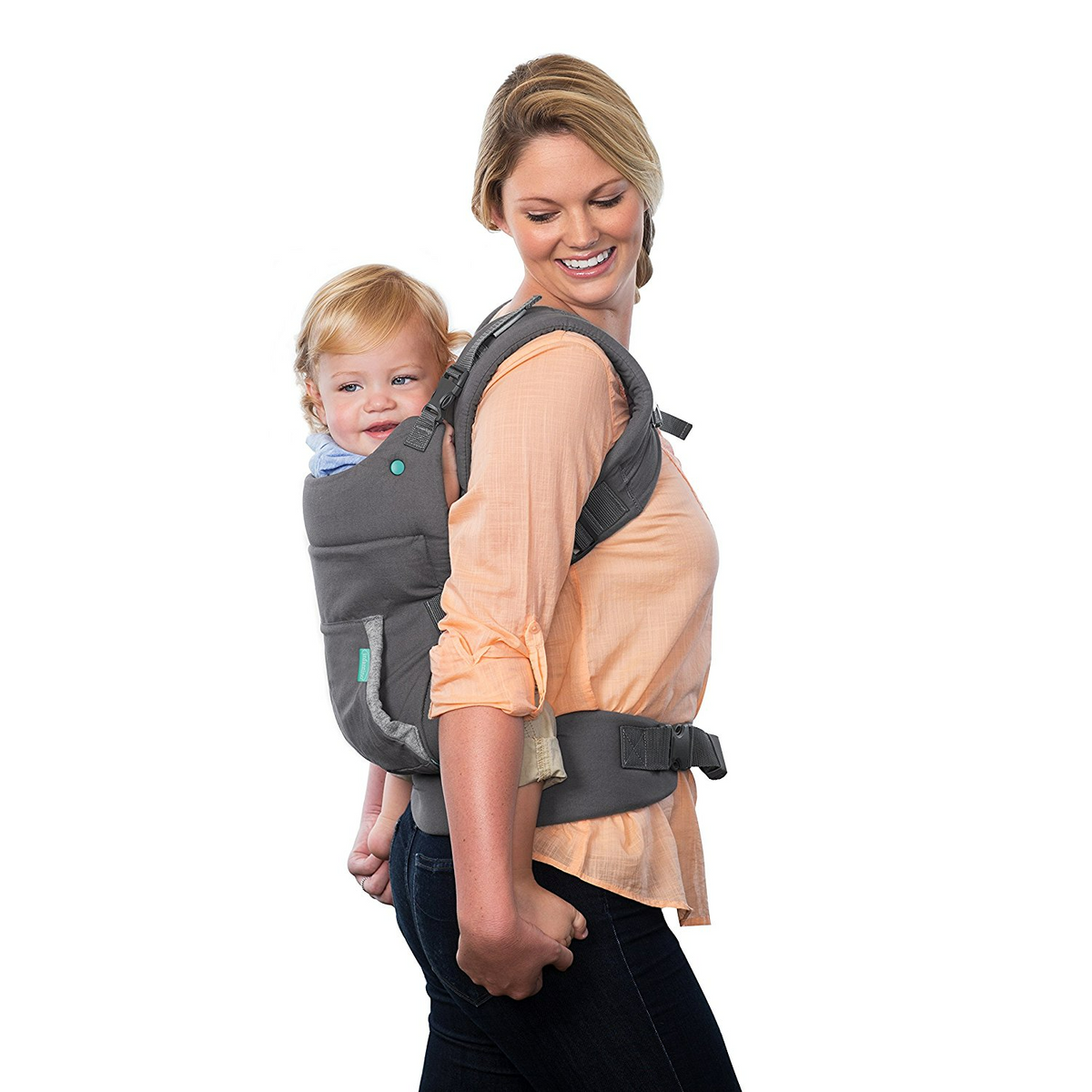Ergonomische Babytrage – Verstellbar, Atmungsaktiv & Gepolstert