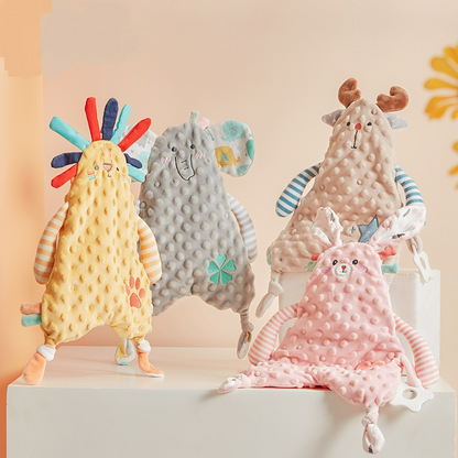 Baby Schmusetuch – Weiches Kuscheltier für Neugeborene & Kleinkinder