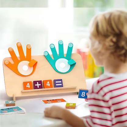 Montessori Mathe Finger Lernspiel