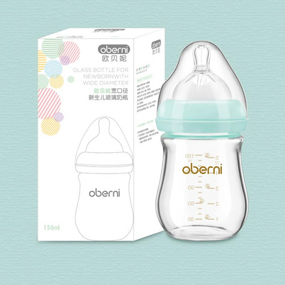 Babyflasche mit Weichem Sauger – BPA-freie Anti-Kolik Flasche für Neugeborene
