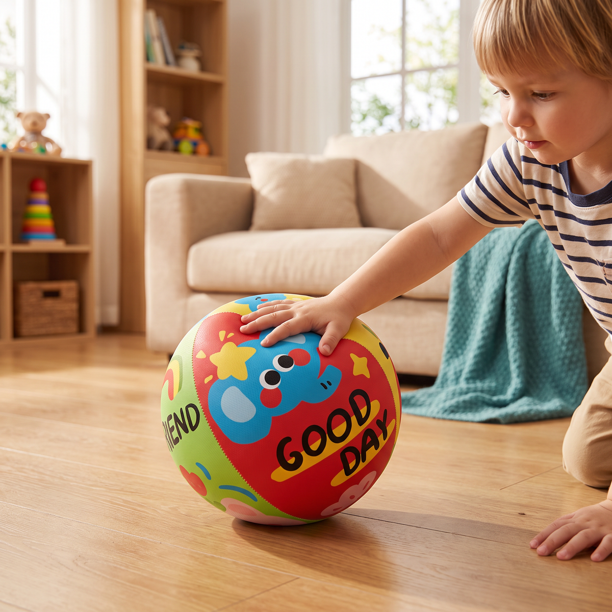 Weicher & sicherer geräuscharmer Indoor-Spielball für Kinder