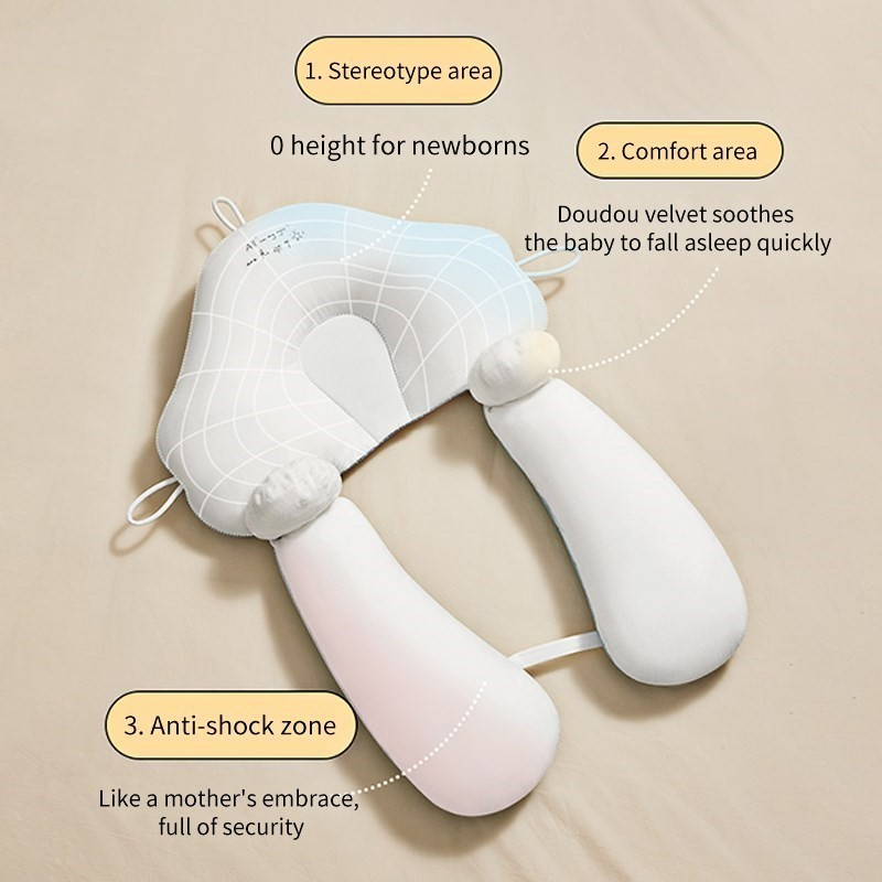 Ergonomisches Babyschlafkissen – Für gesunden Kopf und ruhigen Schlaf