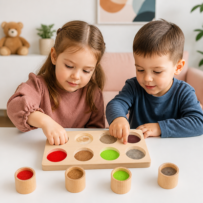 Montessori Fühlspiel – Sensorisches Lernspielzeug