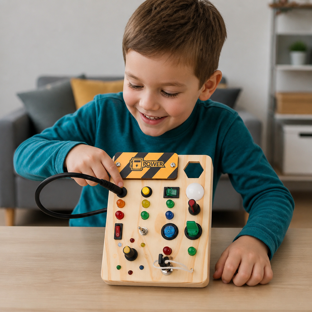 Interaktives Montessori Lernbrett für Kinder