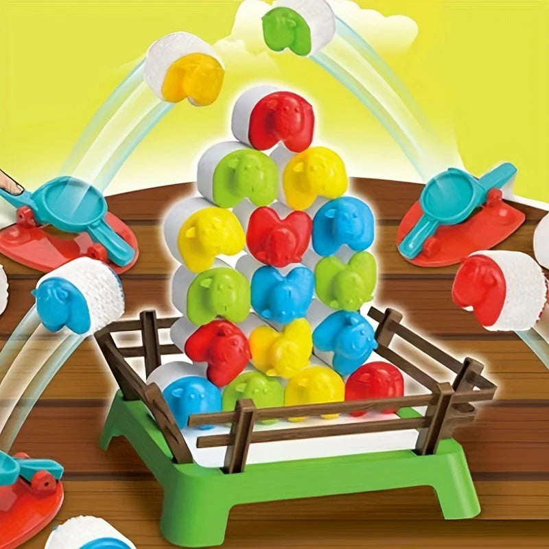 Hüpfende Schafe Brettspiel
