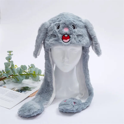 Lustige Mütze mit Wackelohren