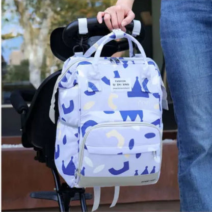 Wickelrucksack für Eltern – Großer Baby Rucksack mit vielen Fächern