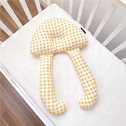 Baby Lagerungskissen mit Kopfstütze – Ergonomisches Stützkissen für Babys