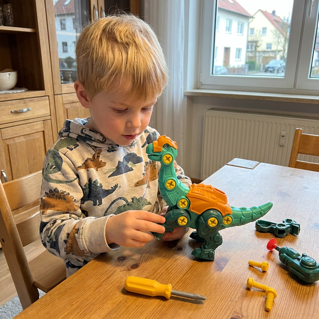 DIY-Dinosaurier-Ei zum Bauen & Verwandeln