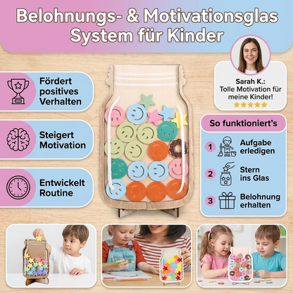Belohnungs- & Motivationsglas System für Kinder