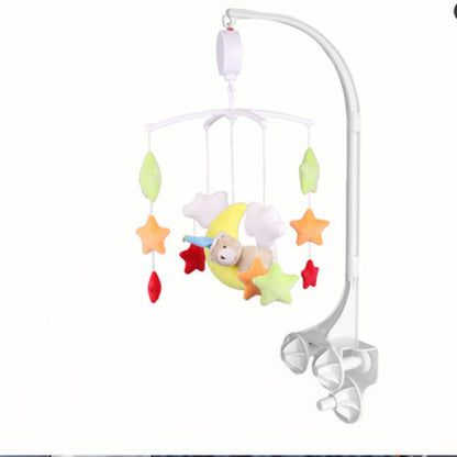 Musik Baby Mobile mit Plüschfiguren – für Kinderwagen & Babybett