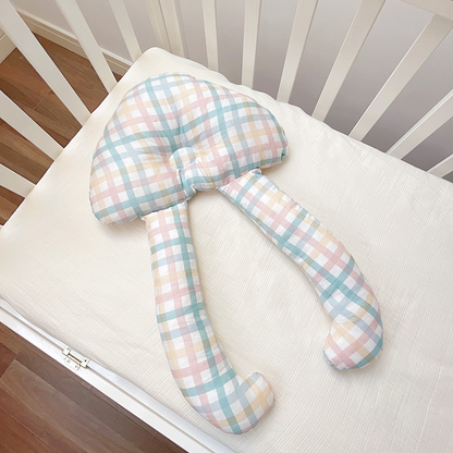 Baby Lagerungskissen mit Kopfstütze – Ergonomisches Stützkissen für Babys