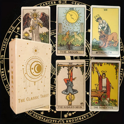 Traditionelles Tarotkarten-Set (78 Karten)